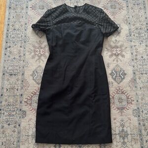Gorgeous Black Vintage Gillian Cocktail Dress Size 6
